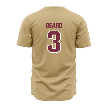 FSU - NCAA Baseball : Trey Beard - Gold Jersey-1