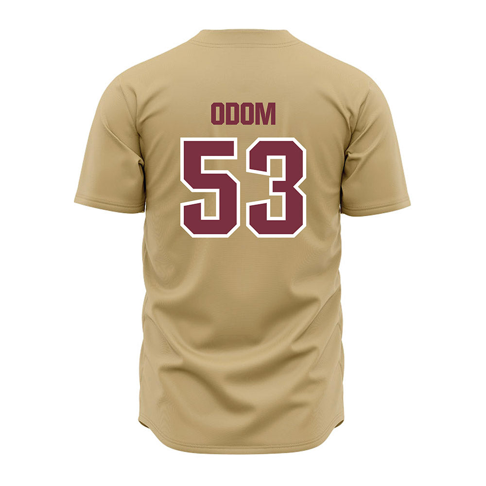 FSU - NCAA Baseball : Cameron Odom - Gold Jersey-1