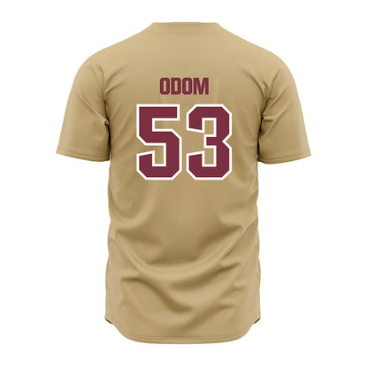 FSU - NCAA Baseball : Cameron Odom - Gold Jersey-1