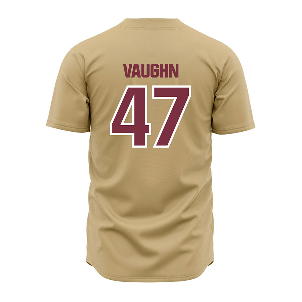 FSU - NCAA Baseball : Rhett Vaughn - Gold Jersey-1
