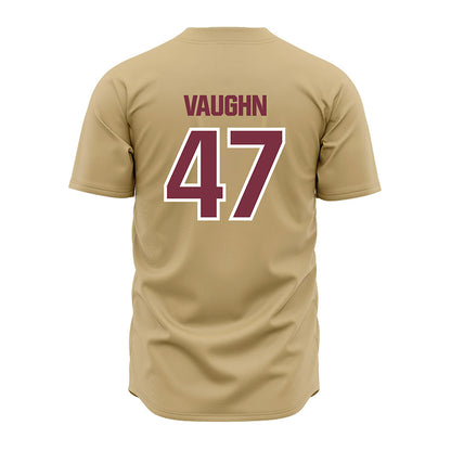 FSU - NCAA Baseball : Rhett Vaughn - Gold Jersey-1