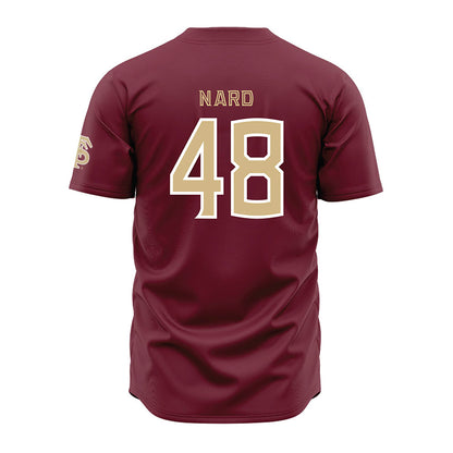 FSU - NCAA Baseball : Gabriel Nard - Garnet Jersey-1
