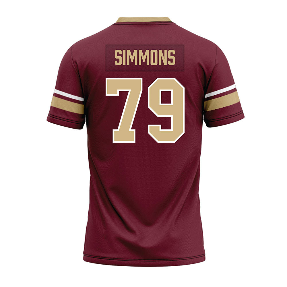 FSU - NCAA Football : Lucas Simmons - Premium Football Jersey-1