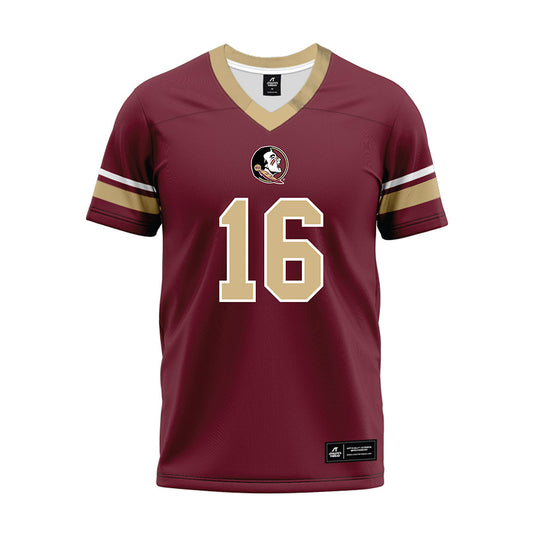 FSU - NCAA Football : Quindarrius Jones - Premium Football Jersey-0
