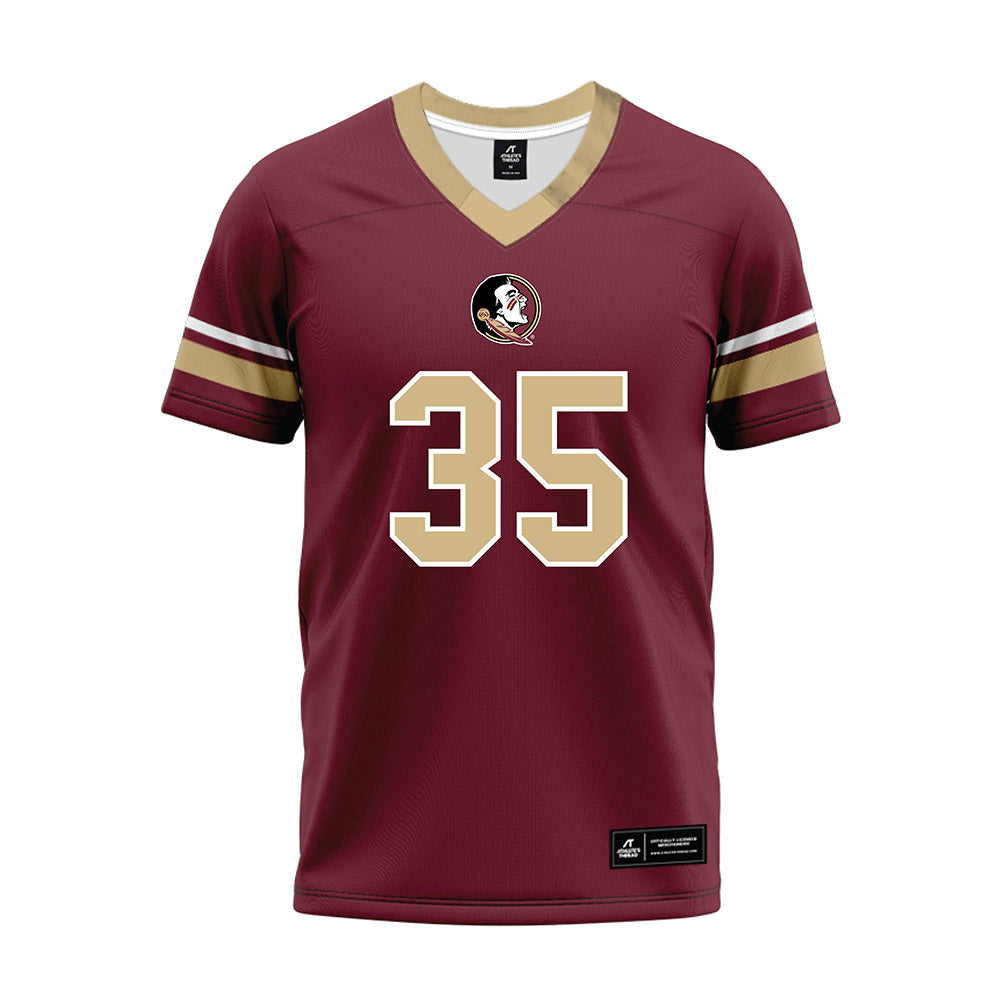 FSU - NCAA Football : Ethan Pritchard - Premium Football Jersey-0