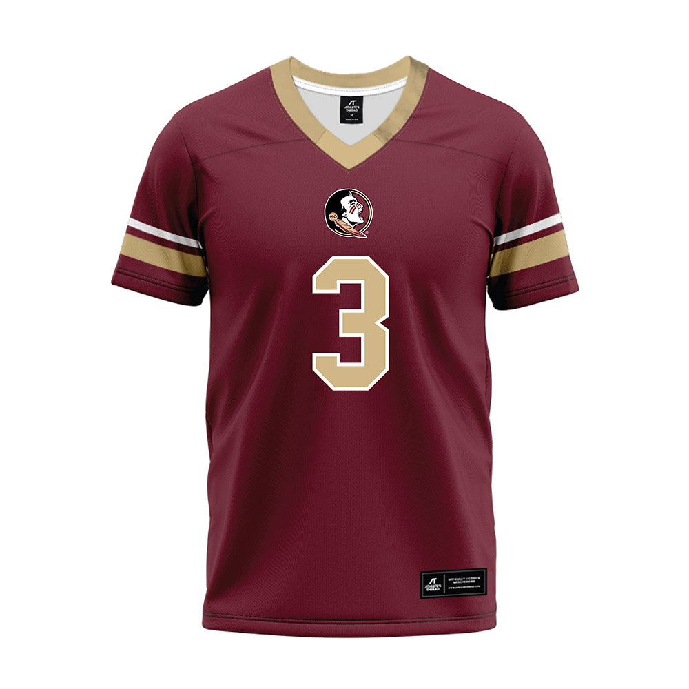 FSU - NCAA Football : Kam Davis - Premium Football Jersey-0