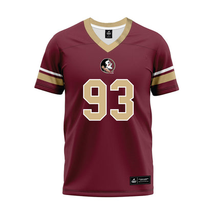 FSU - NCAA Football : Mandrell Desir - Premium Football Jersey-0