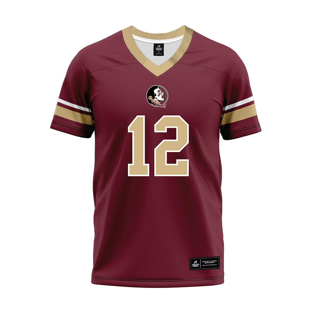FSU - NCAA Football : Conrad Hussey - Premium Football Jersey-0