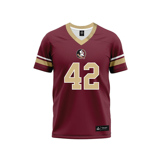 FSU - NCAA Football : Brunno Reus - Premium Football Jersey-0