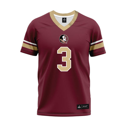 FSU - NCAA Football : Edwin Joseph - Premium Football Jersey-0