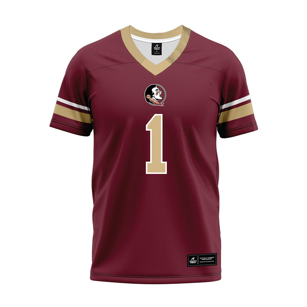 FSU - NCAA Football : Shyheim Brown - Premium Football Jersey-0