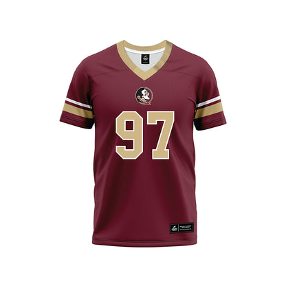 FSU - NCAA Football : Jayson Jenkins - Premium Football Jersey-0