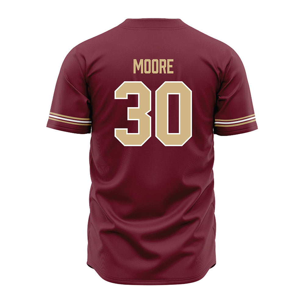 FSU - NCAA Baseball : Bryson Moore - Garnet Jersey-1