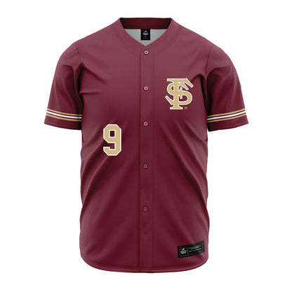 FSU - NCAA Baseball : John Stuetzer - Garnet Jersey-0