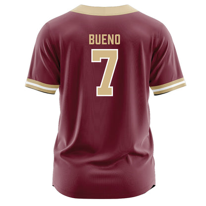 FSU - NCAA Softball : Angelee Bueno - Garnet Jersey-1