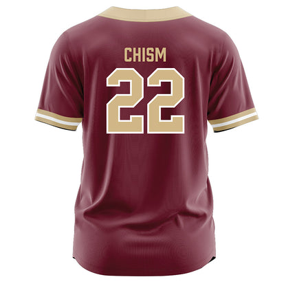FSU - NCAA Softball : Harlie Chism - Garnet Jersey-1