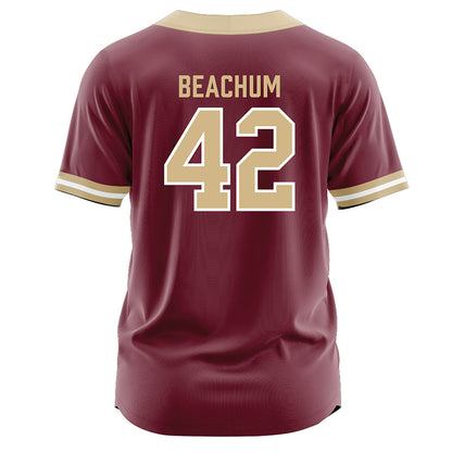 FSU - NCAA Softball : Jaysoni Beachum - Garnet Jersey-1