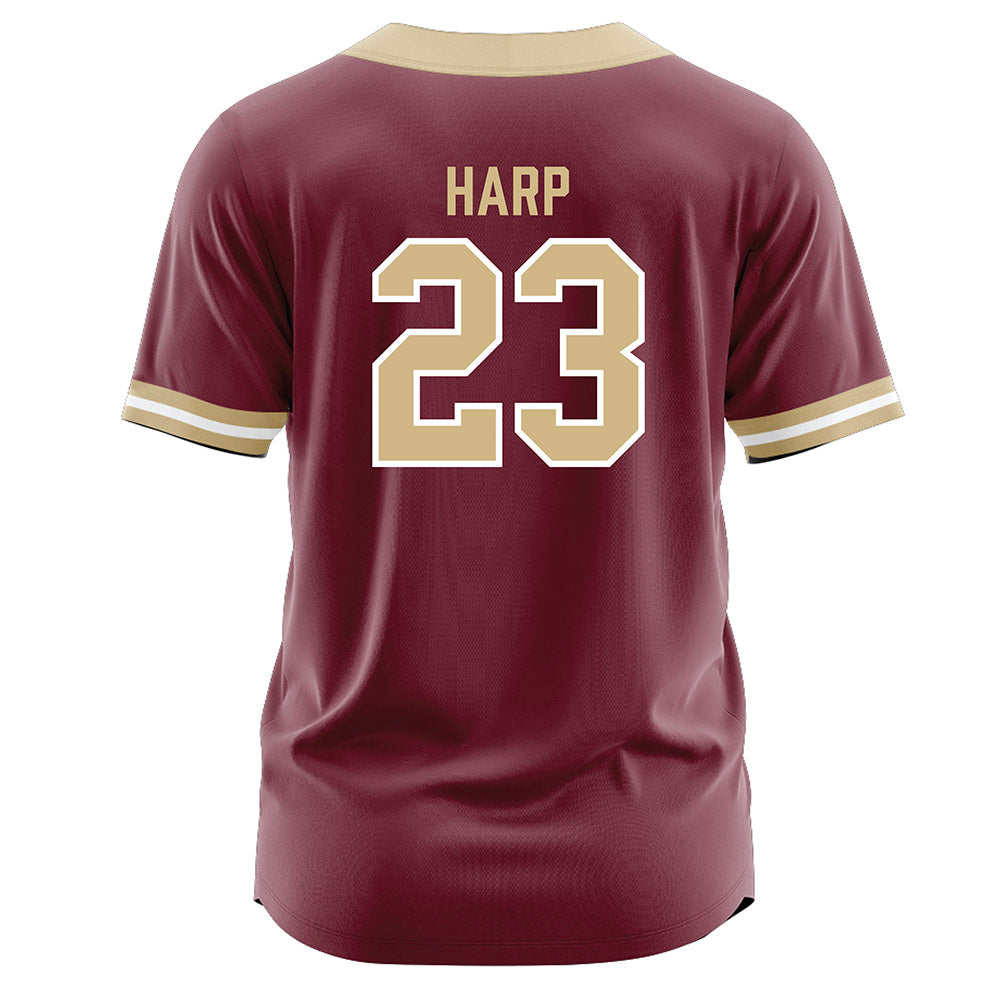FSU - NCAA Softball : Kennedy Harp - Garnet Jersey-1
