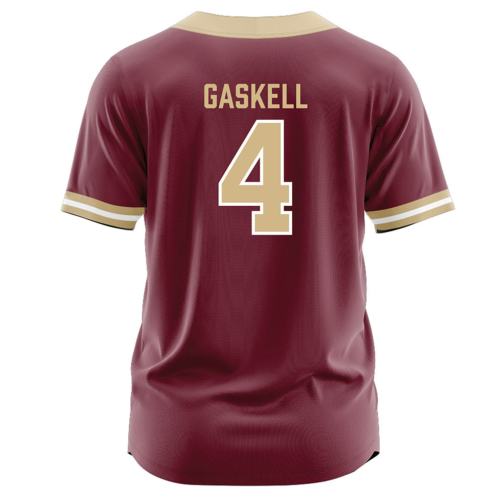 FSU - NCAA Softball : Marlee Gaskell - Garnet Jersey-1