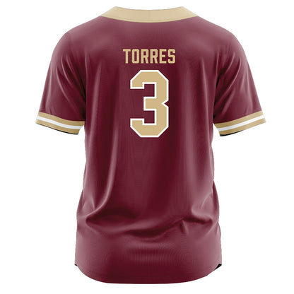 FSU - NCAA Softball : Isabella Torres - Garnet Jersey-1