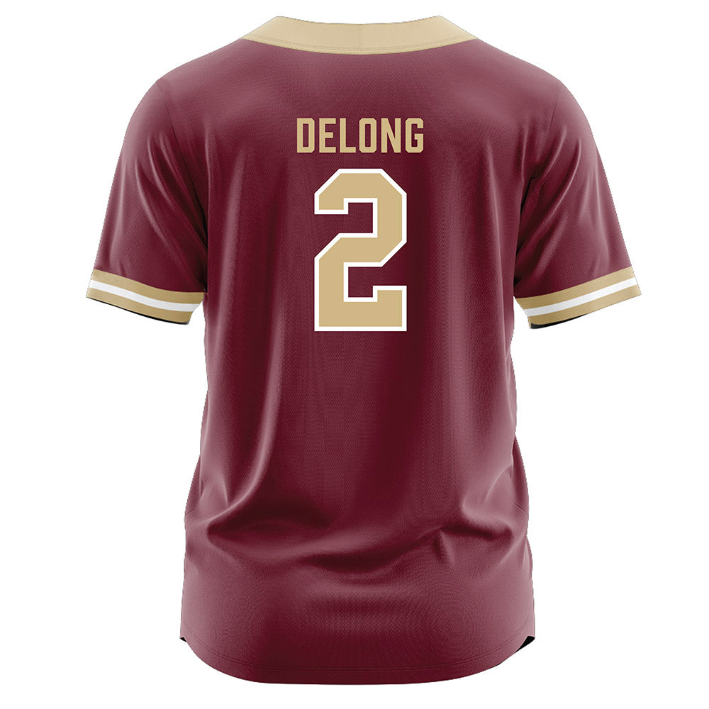 FSU - NCAA Softball : Addie DeLong - Garnet Jersey-1