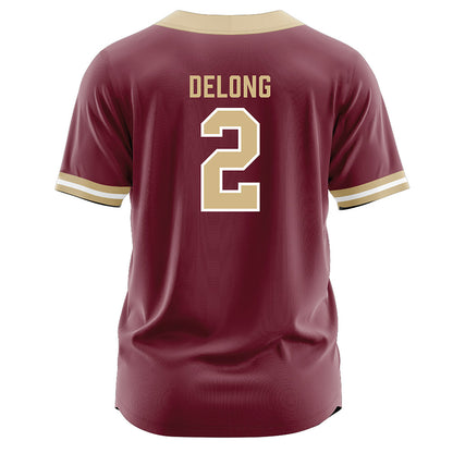 FSU - NCAA Softball : Addie DeLong - Garnet Jersey-1