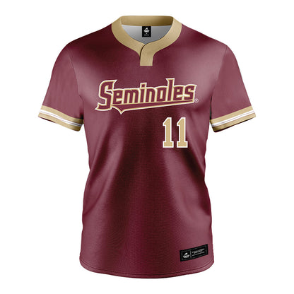 FSU - NCAA Softball : Ashtyn Danley - Garnet Jersey-0