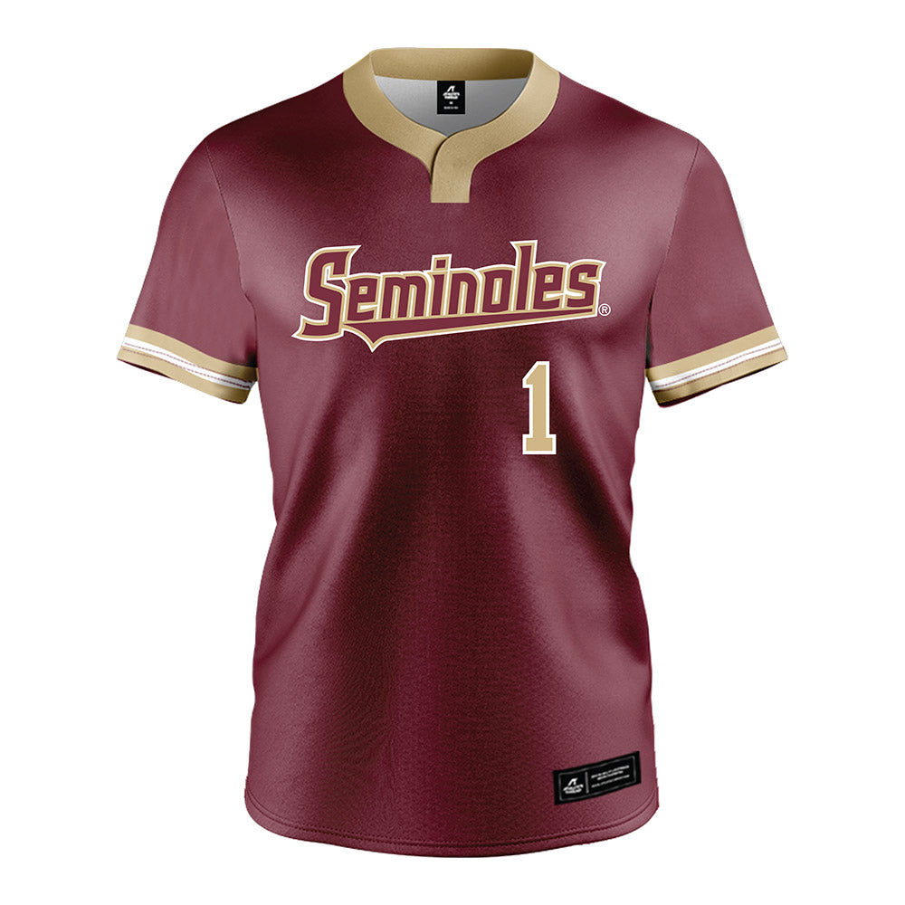 FSU - NCAA Softball : Hayley Griggs - Garnet Jersey-0