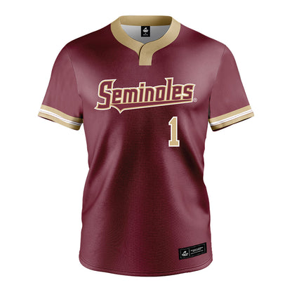 FSU - NCAA Softball : Hayley Griggs - Garnet Jersey-0