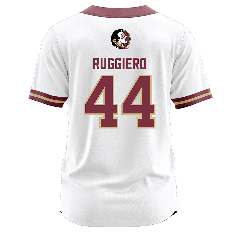 FSU - NCAA Softball : Isabella Ruggiero - White Jersey-1