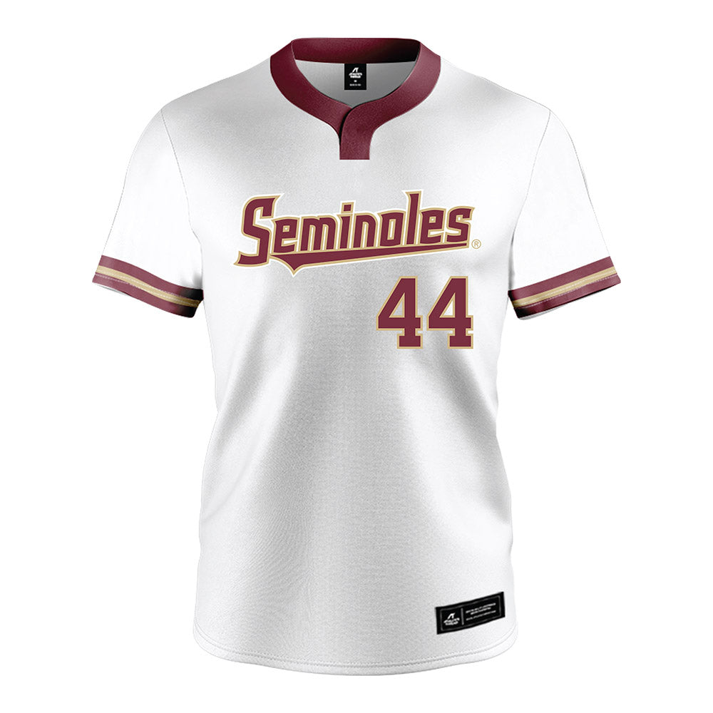 FSU - NCAA Softball : Isabella Ruggiero - White Jersey-0