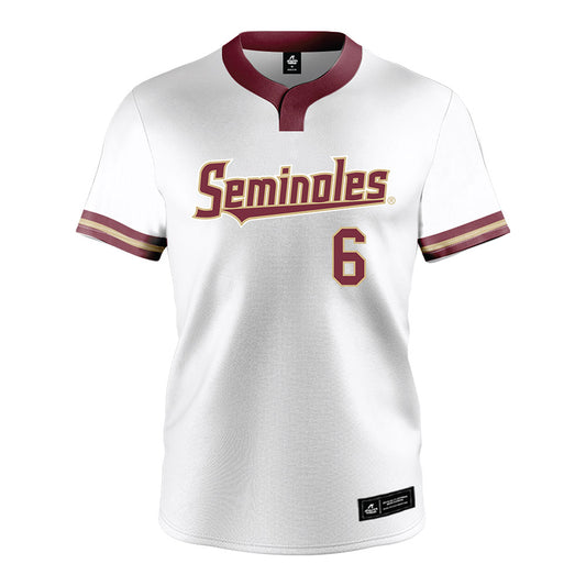 FSU - NCAA Softball : Makenna Sturgis - White Jersey-0