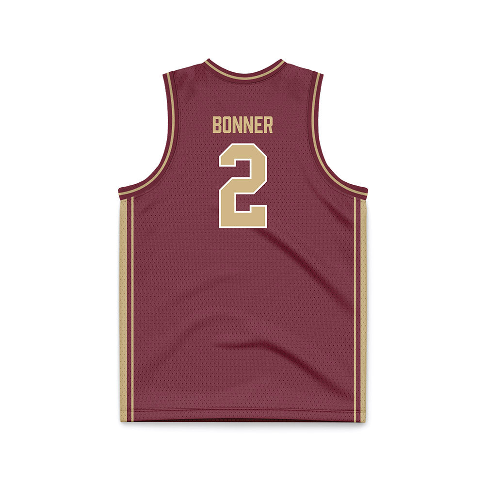 FSU - NCAA Women's Basketball : Amaya Bonner - Garnet Basketball Jersey-1
