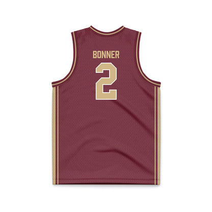 FSU - NCAA Women's Basketball : Amaya Bonner - Garnet Basketball Jersey-1