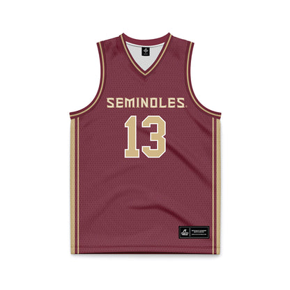 FSU - NCAA Women's Basketball : Tatum Greene - Garnet Basketball Jersey-0