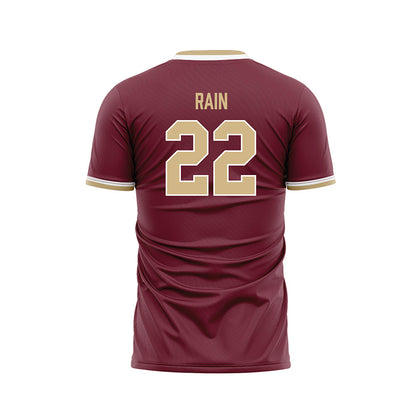 FSU - NCAA Women's Soccer : Claire Rain - Garnet Soccer Jersey-1