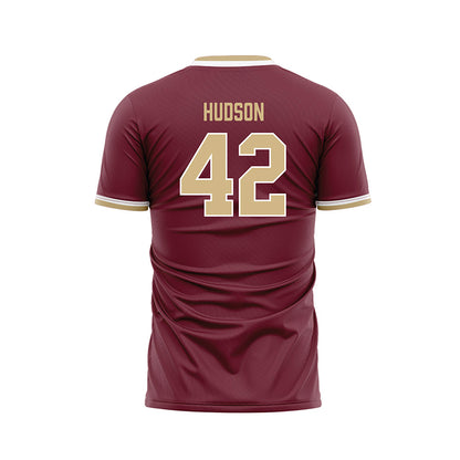 FSU - NCAA Women's Soccer : Wrianna Hudson - Garnet Soccer Jersey-1