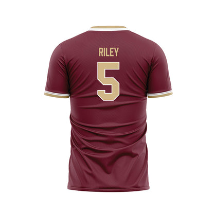 FSU - NCAA Women's Soccer : Giana Riley - Garnet Soccer Jersey-1