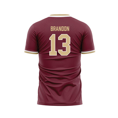 FSU - NCAA Women's Soccer : Mya Brandon - Garnet Soccer Jersey-1