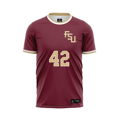 FSU - NCAA Women's Soccer : Wrianna Hudson - Garnet Soccer Jersey-0