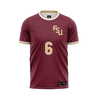 FSU - NCAA Women's Soccer : Lara Dantas - Garnet Soccer Jersey-0