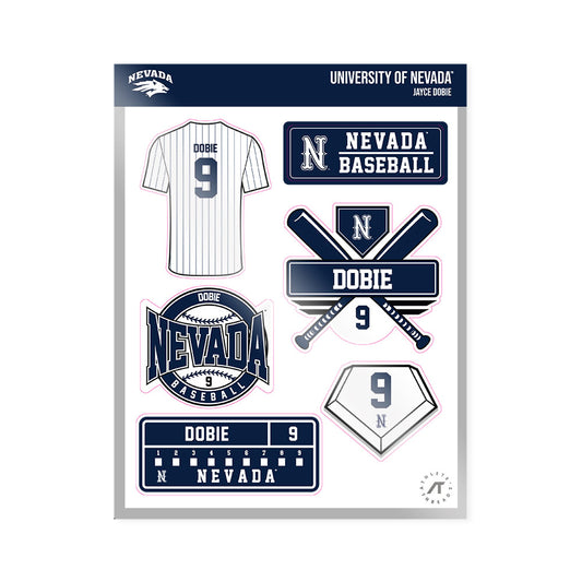 Nevada - NCAA Baseball : Jayce Dobie - Sticker Sheet-0