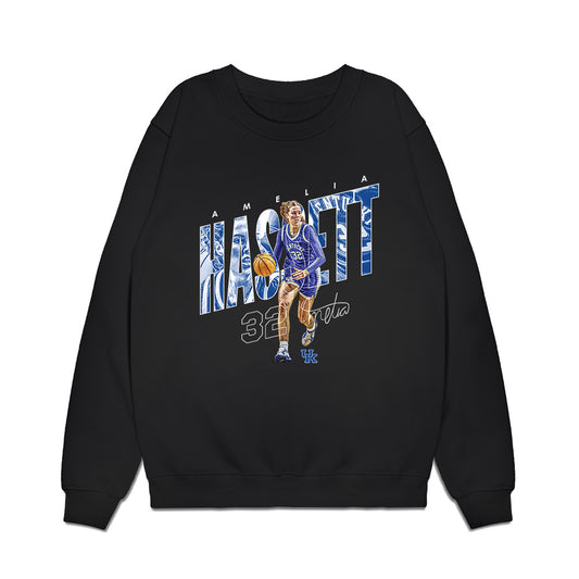 Kentucky - NCAA Women's Basketball : Amelia Hassett - Premium Crewneck Sweatshirt-0