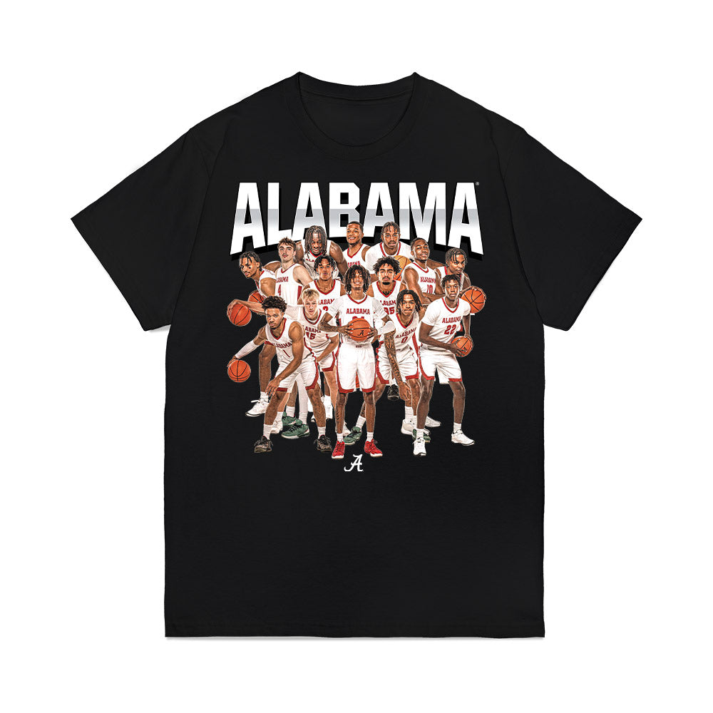 Alabama - NCAA Men's Basketball : - Team Collage Premium T-Shirt-0