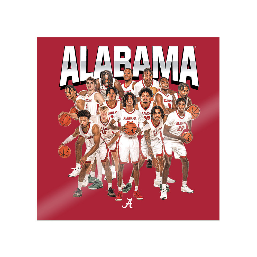 Alabama - NCAA Men's Basketball : Team Collage Sticker-0