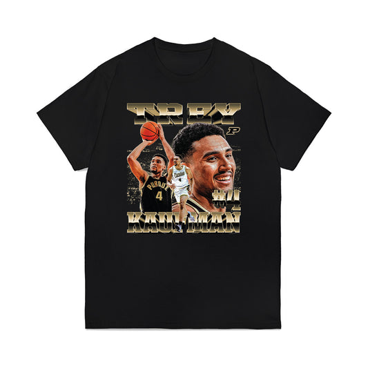 Purdue - NCAA Men's Basketball : Trey Kaufman-Renn - Player Collage Premium T-Shirt-0