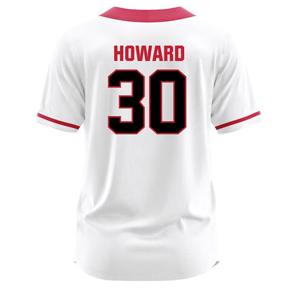 Georgia - NCAA Softball : Destin Howard - White Jersey-1