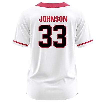 Georgia - NCAA Softball : Maddie Johnson - White Jersey-1