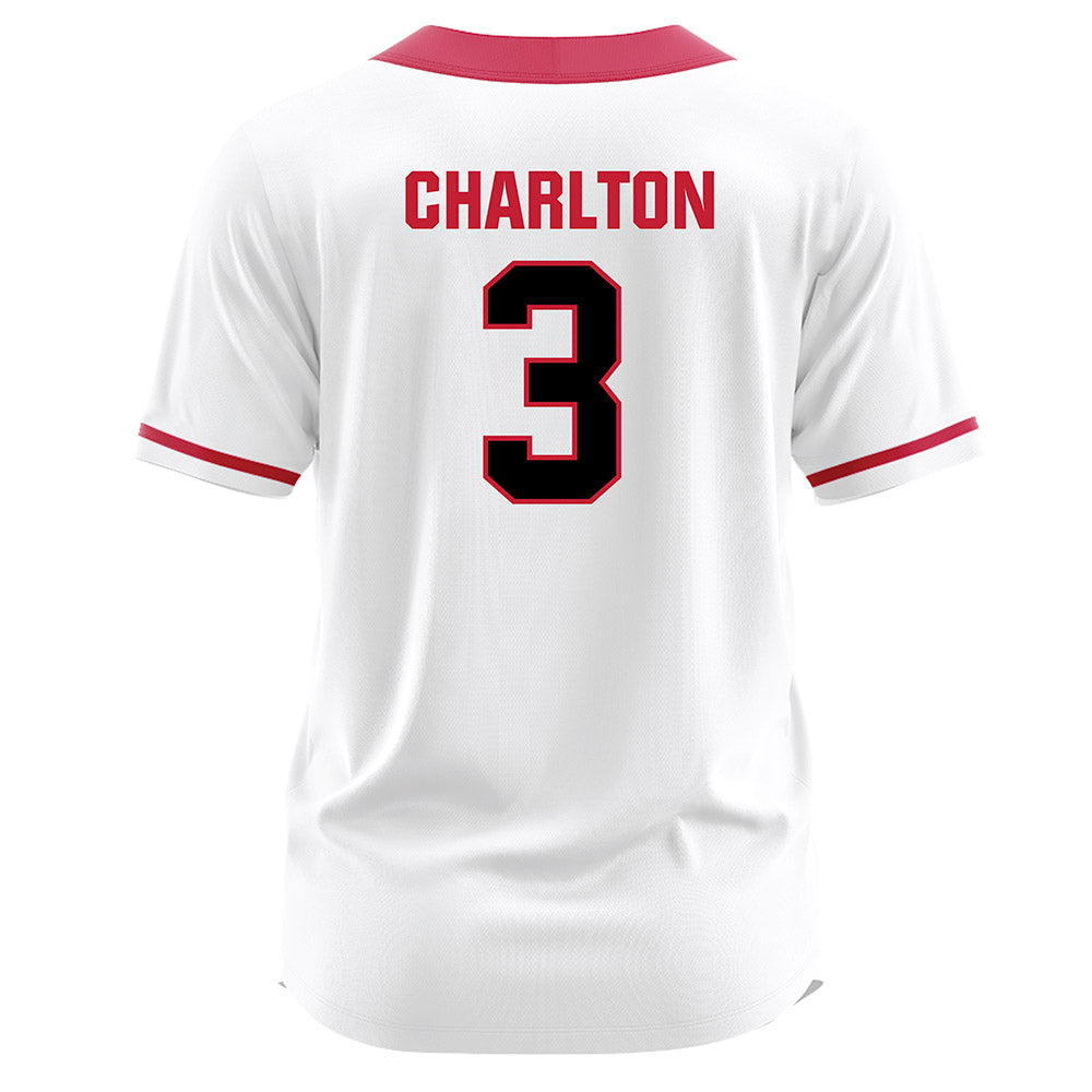 Georgia - NCAA Softball : Tyah Charlton - White Jersey-1
