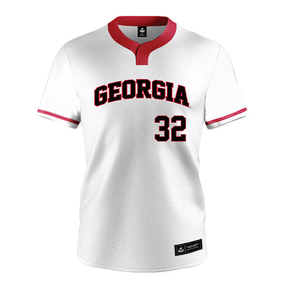 Georgia - NCAA Softball : Gabi Novickas - White Jersey-0